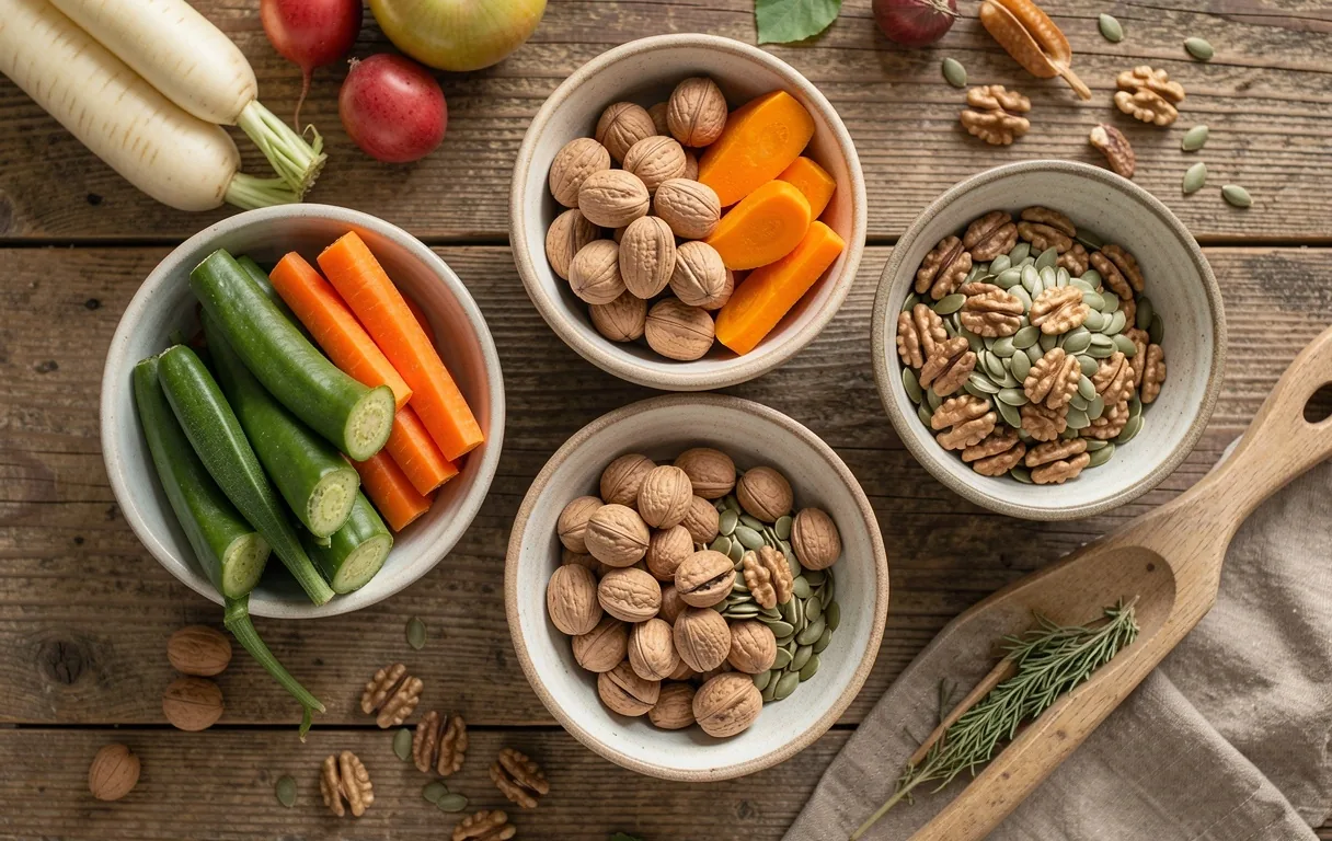 Ingrediente brute naturale